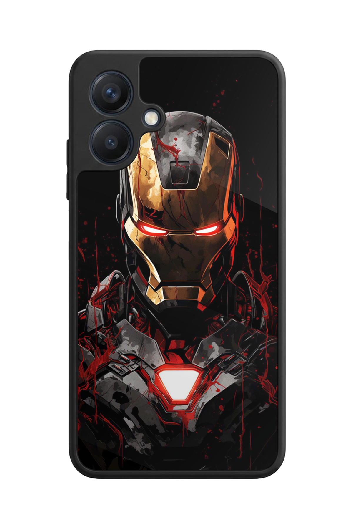 Samsung Galaxy A07 Uyumlu  Iron Man ( Demir Adam ) Tasarımlı Glossy Premium Kılıf