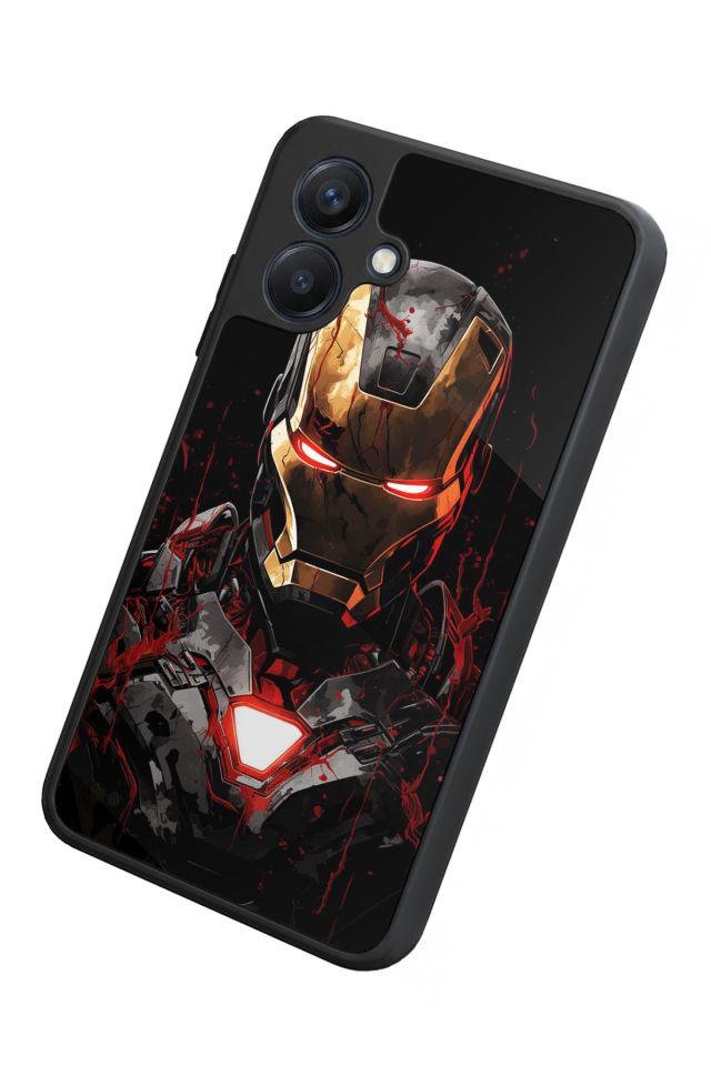 Samsung Galaxy A07 Uyumlu  Iron Man ( Demir Adam ) Tasarımlı Glossy Premium Kılıf