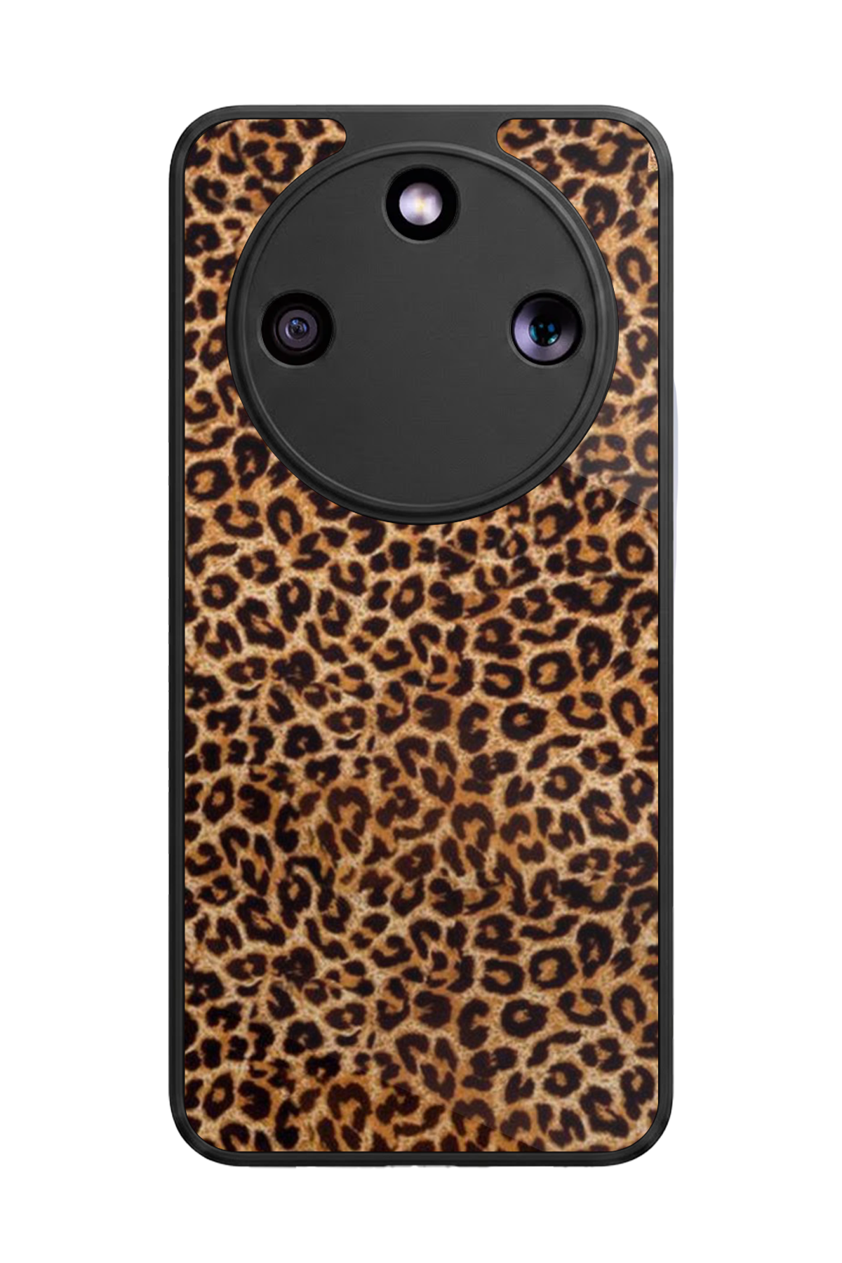 Honor Magic 8 Lite Uyumlu Leopar Tasarımlı Glossy Premium Kılıf