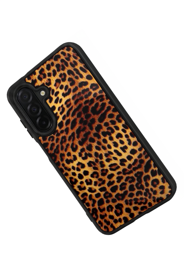 Samsung Galaxy A36 Uyumlu Leopar Tasarımlı Glossy Premium Kılıf