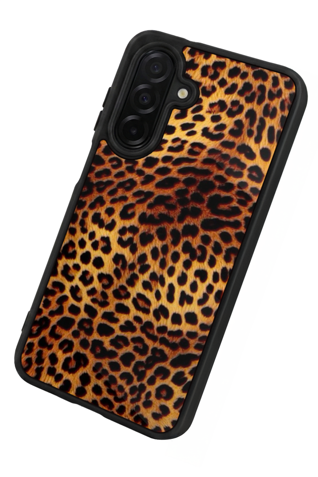 Samsung Galaxy A36 Uyumlu Leopar Tasarımlı Glossy Premium Kılıf
