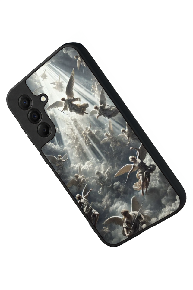 Samsung Galaxy A17 Uyumlu Melek Tasarımlı Glossy Premium Kılıf