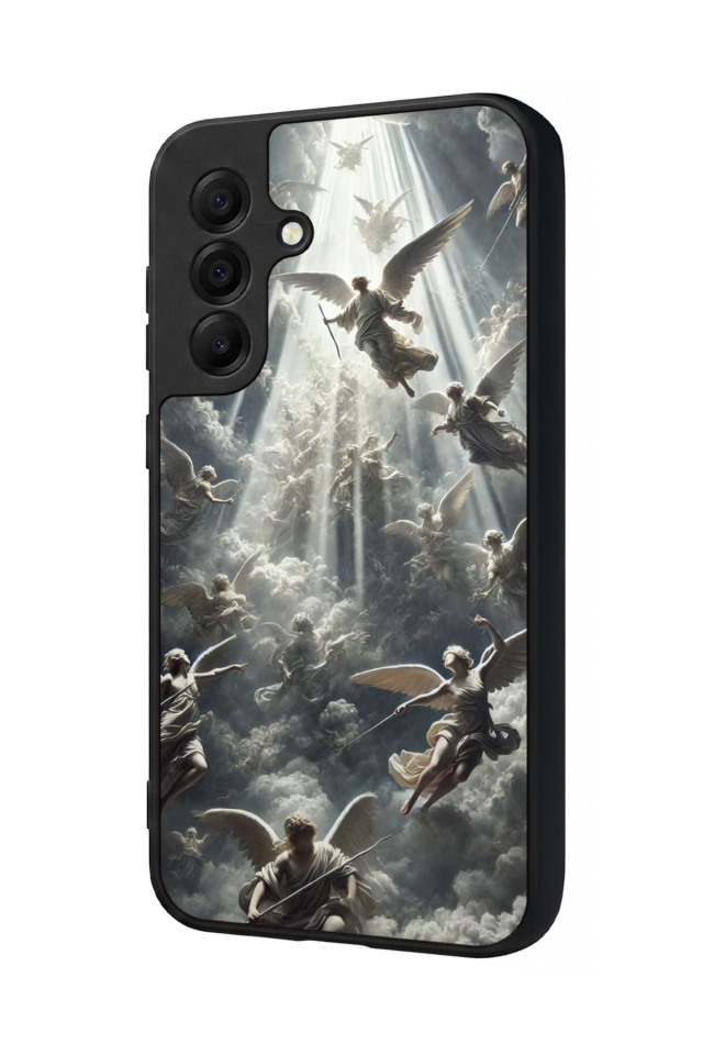 Samsung Galaxy A17 Uyumlu Melek Tasarımlı Glossy Premium Kılıf