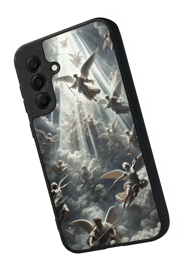 Samsung Galaxy A17 Uyumlu Melek Tasarımlı Glossy Premium Kılıf