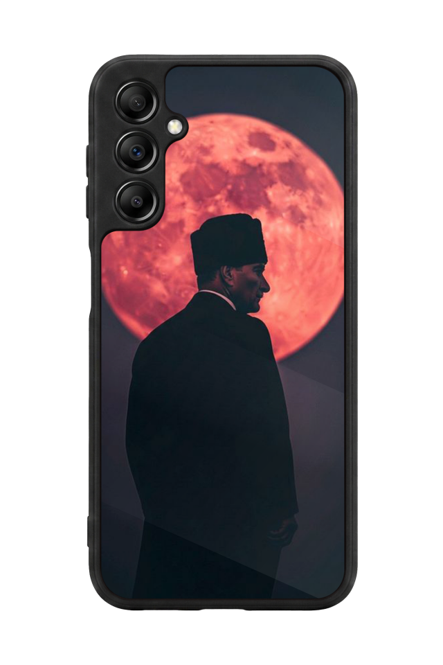Samsung Galaxy A14 Uyumlu Mustafa Kemal Ataturk Tasarımlı Glossy Premium Kılıf