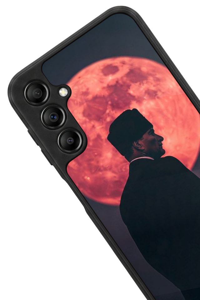Samsung Galaxy A14 Uyumlu Mustafa Kemal Ataturk Tasarımlı Glossy Premium Kılıf