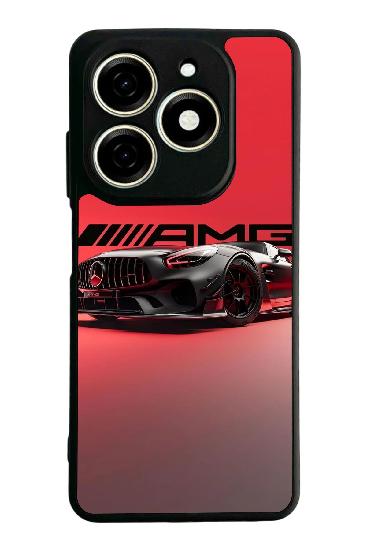 Tecno Spark 20/20C Uyumlu Mercedes Tasarımlı Glossy Premium Kılıf