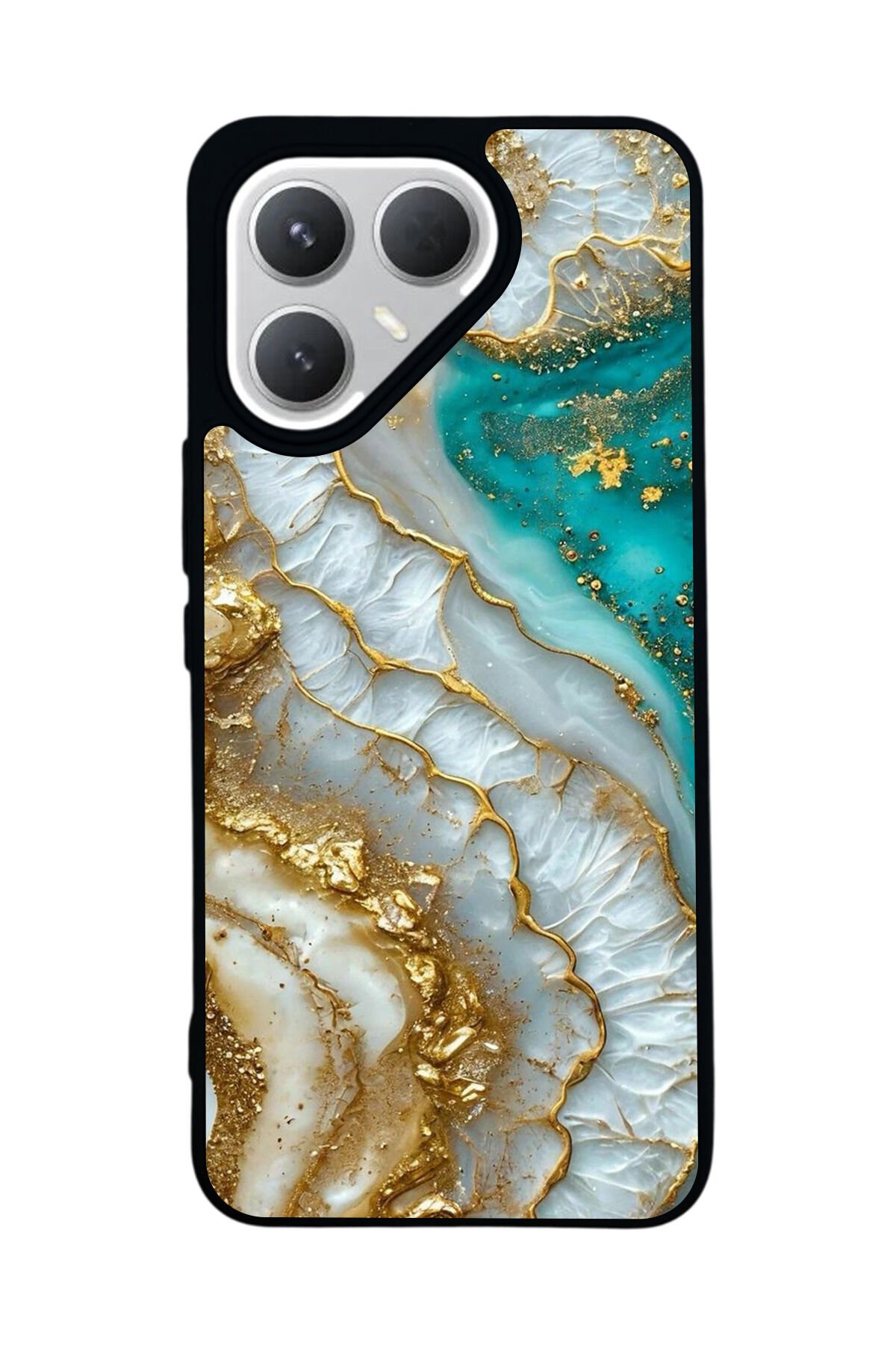 Tecno Pova 7 Pro Mat Uyumlu Siyah Kılıf – Yumuşak Silikon, Koruyucu, Şok Emici Kapak