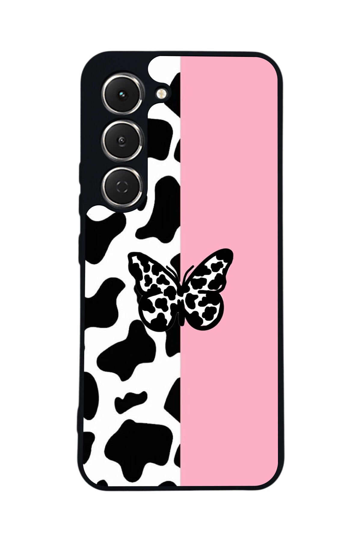 Tecno Spark 40 Pro Uyumlu Kelebek Tasarımlı Glossy Premium Kılıf