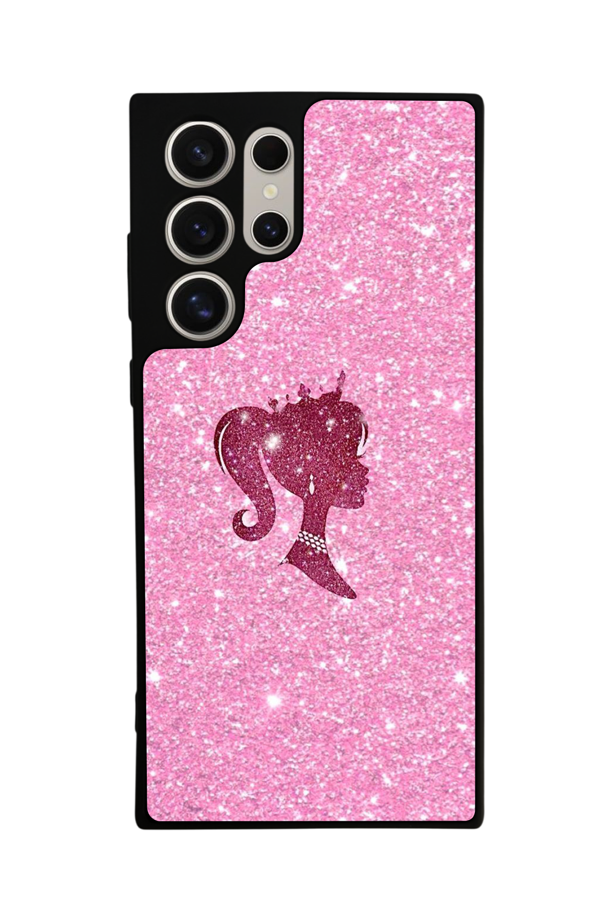 Samsung Galaxy S22 Ultra Uyumlu Barbie Tasarımlı Glossy Premium Kılıf