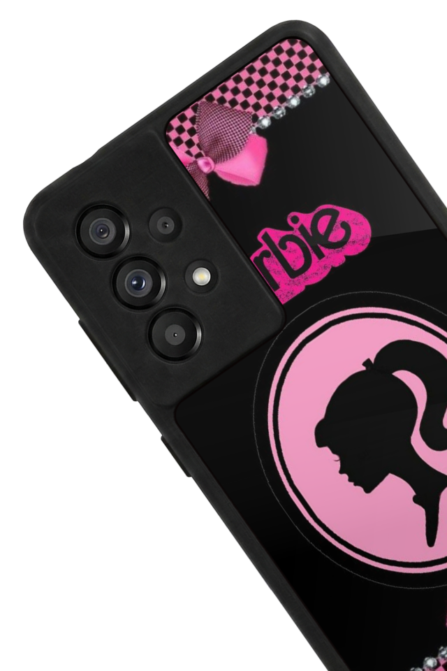 Samsung Galaxy A73 Uyumlu Barbie Tasarımlı Glossy Premium Kılıf