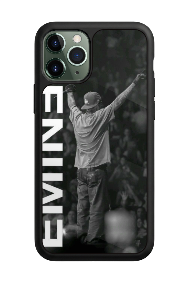 iPhone 11 Pro Max Uyumlu Eminem Tasarımlı Glossy Premium Kılıf