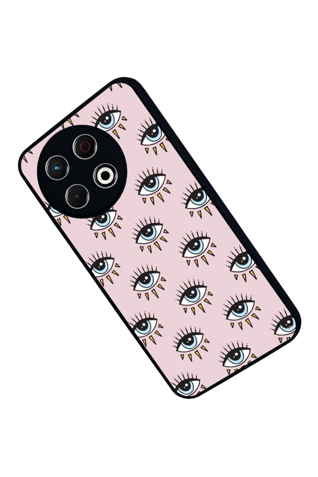 Tecno Spark 30 Pro Uyumlu Göz Tasarımlı Glossy Premium Kılıf