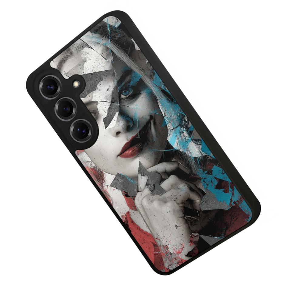 Samsung Galaxy S25 Uyumlu HarleyQueen Tasarımlı Glossy Premium Kılıf