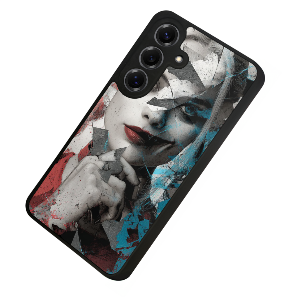 Samsung Galaxy S25 Uyumlu HarleyQueen Tasarımlı Glossy Premium Kılıf