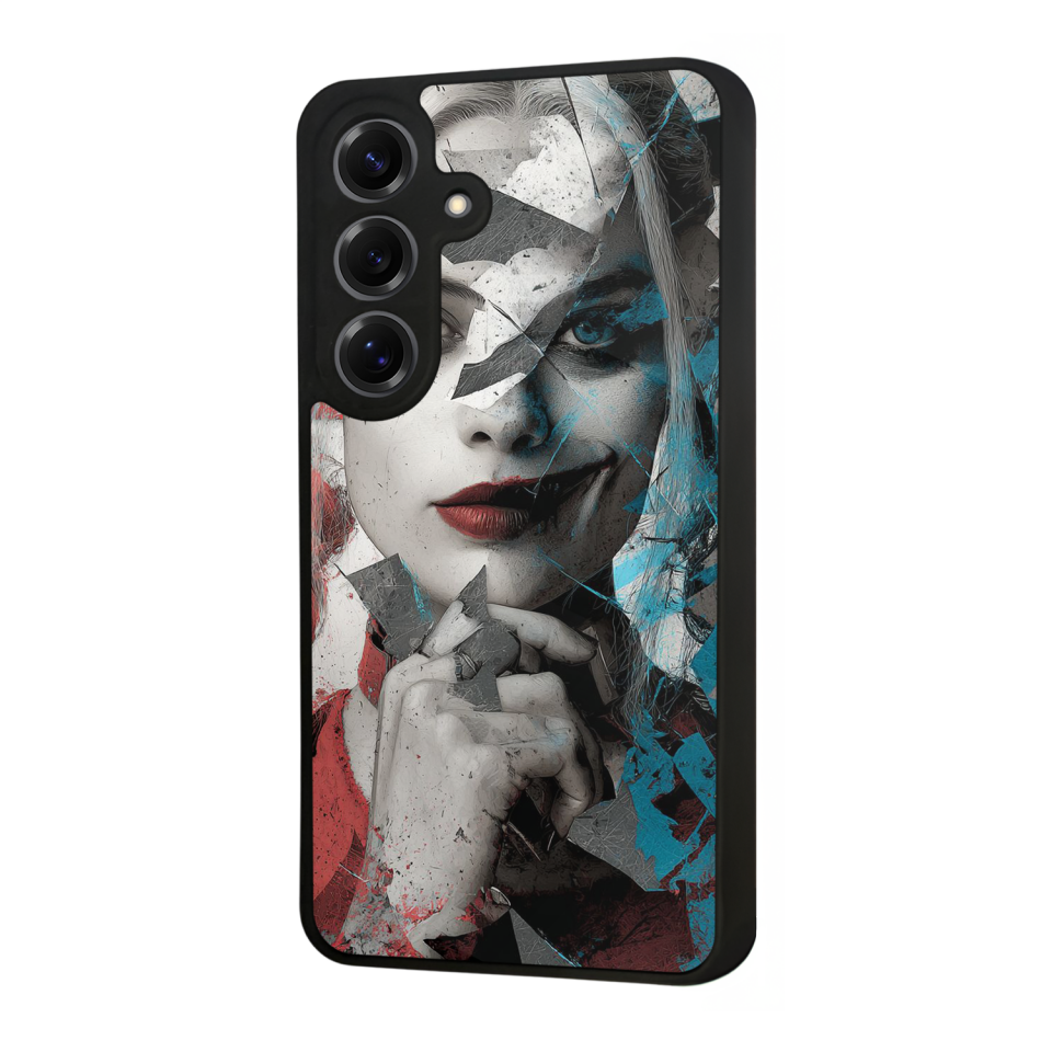 Samsung Galaxy S25 Uyumlu HarleyQueen Tasarımlı Glossy Premium Kılıf