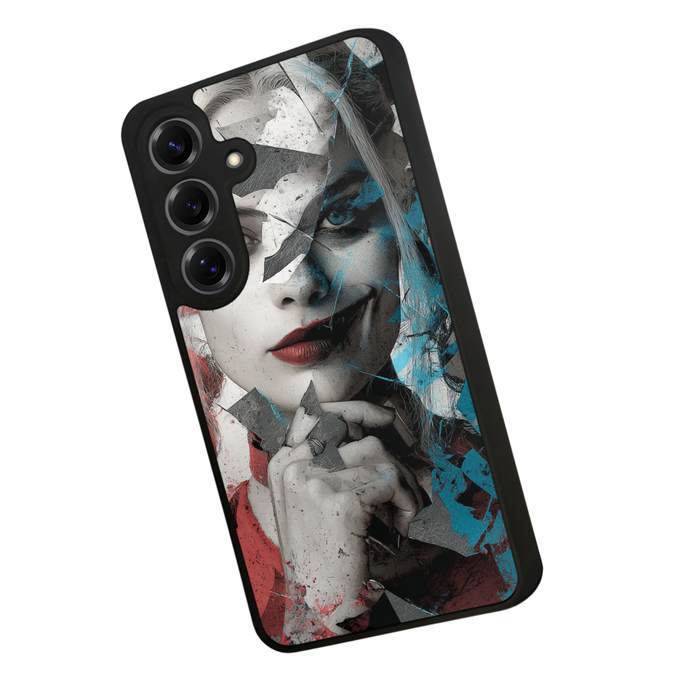 Samsung Galaxy S25 Uyumlu HarleyQueen Tasarımlı Glossy Premium Kılıf