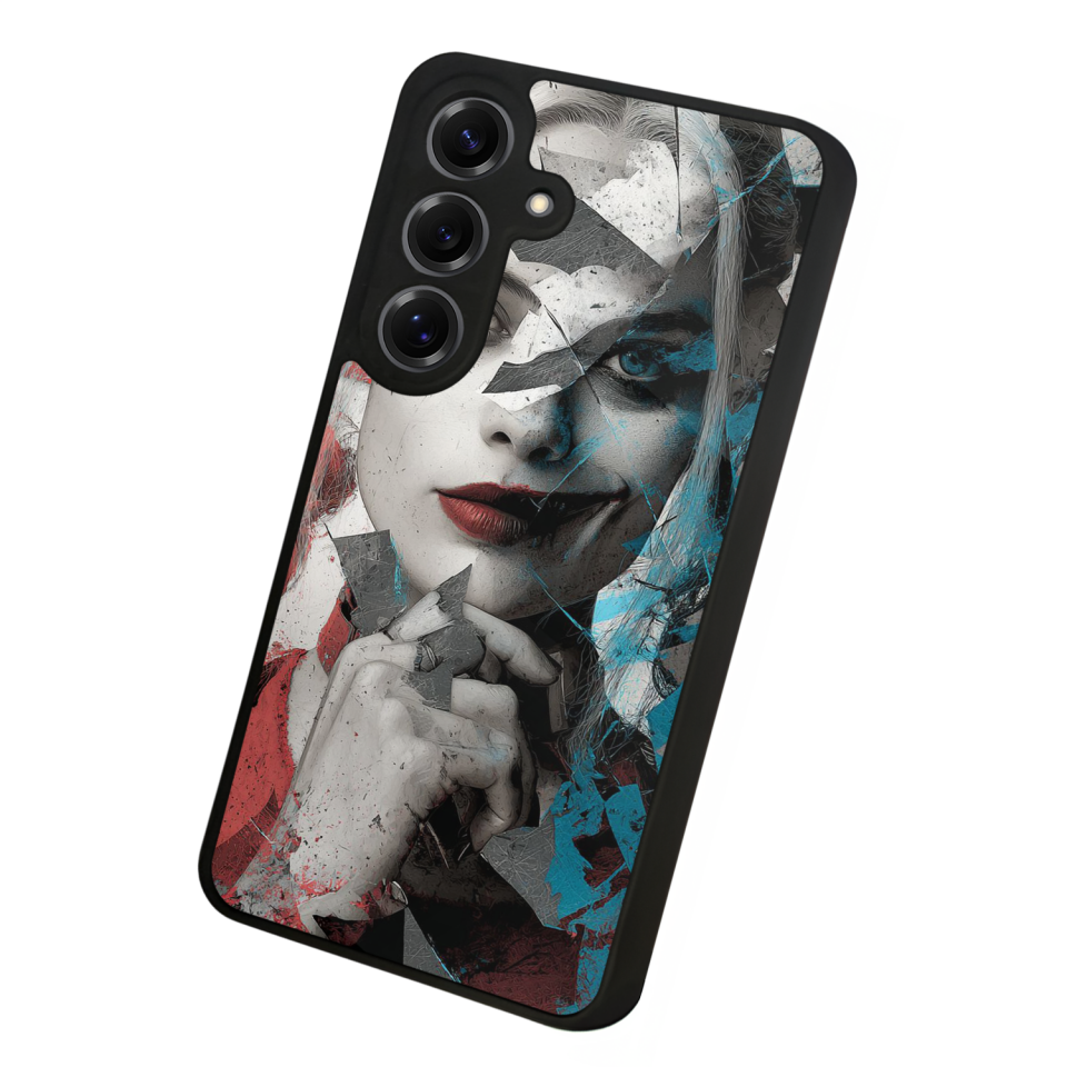 Samsung Galaxy S25 Uyumlu HarleyQueen Tasarımlı Glossy Premium Kılıf