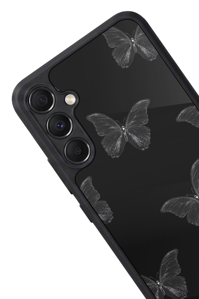 Samsung Galaxy A34 Uyumlu Kelebek Tasarımlı Glossy Premium Kılıf