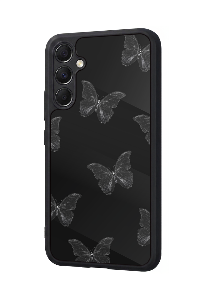 Samsung Galaxy A34 Uyumlu Kelebek Tasarımlı Glossy Premium Kılıf
