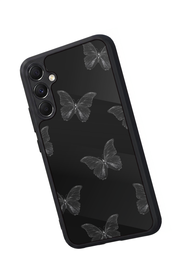 Samsung Galaxy A34 Uyumlu Kelebek Tasarımlı Glossy Premium Kılıf