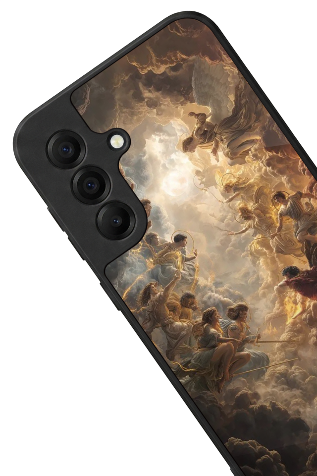 Samsung Galaxy A17 Uyumlu Melek Tasarımlı Glossy Premium Kılıf