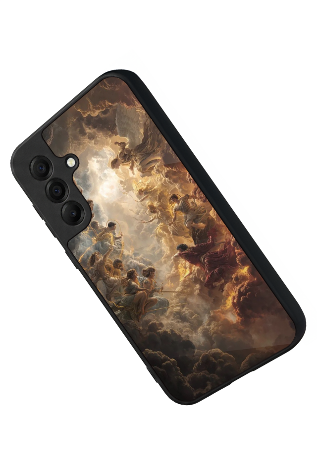 Samsung Galaxy A17 Uyumlu Melek Tasarımlı Glossy Premium Kılıf