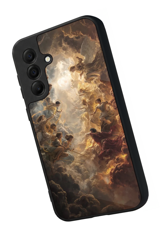 Samsung Galaxy A17 Uyumlu Melek Tasarımlı Glossy Premium Kılıf