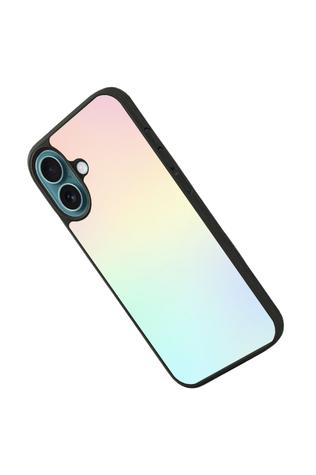 iPhone 16 Plus Uyumlu Soft Degrade Tasarımlı Glossy Premium Kılıf