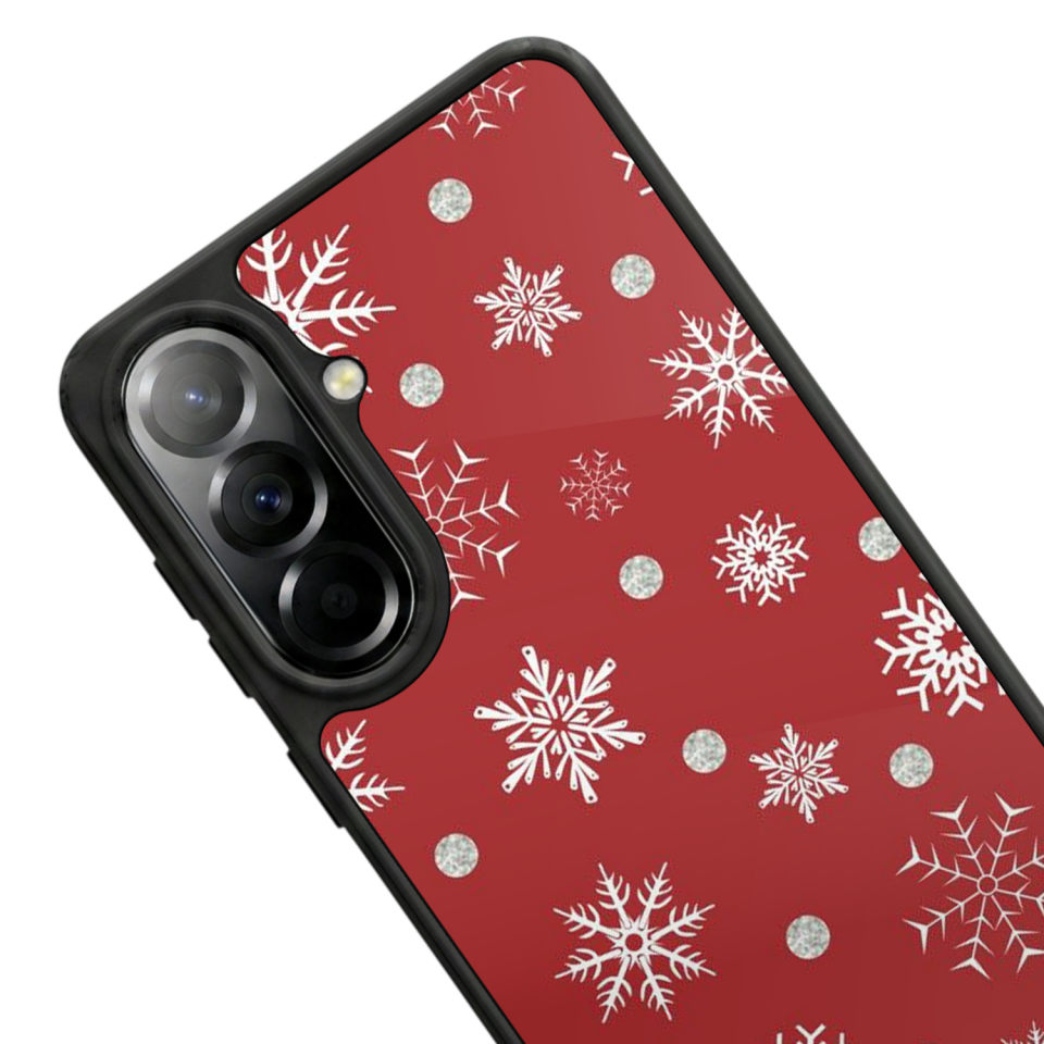 Samsung Galaxy A57 Uyumlu Yilbasi Christmas Tasarımlı Glossy Premium Kılıf