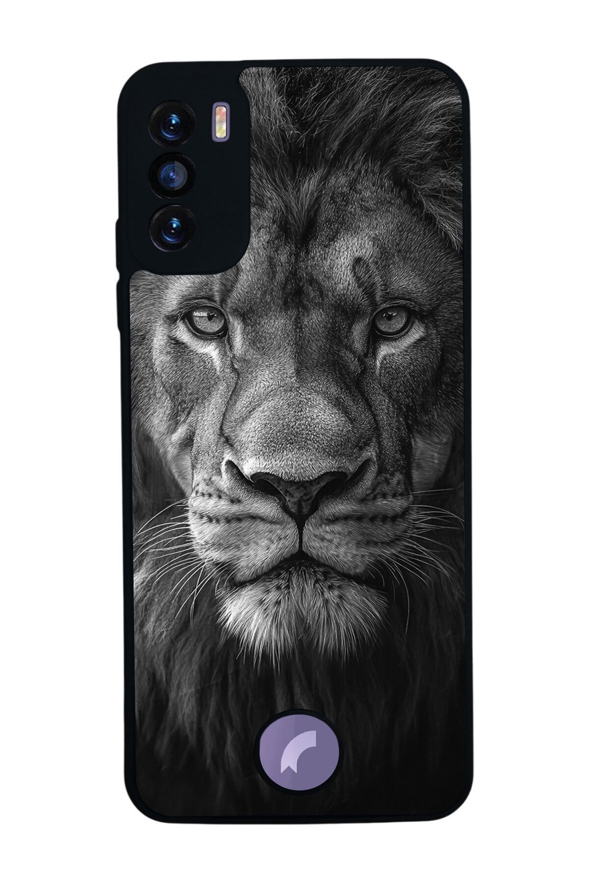 Reeder S19 Max Pro S Uyumlu Aslan Tasarımlı Glossy Premium Kılıf