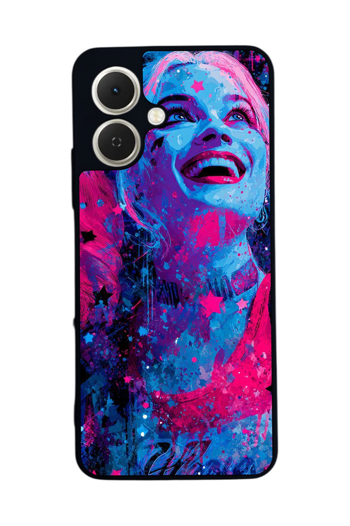 Tecno Spark GO 2 Uyumlu HarleyQueen Tasarımlı Glossy Premium Kılıf