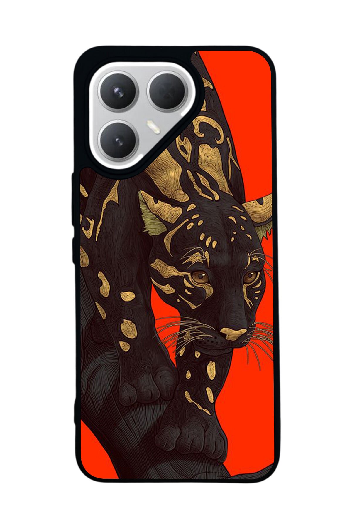 Tecno Pova 7 Pro Mat Uyumlu Siyah Kılıf – Yumuşak Silikon, Koruyucu, Şok Emici Kapak