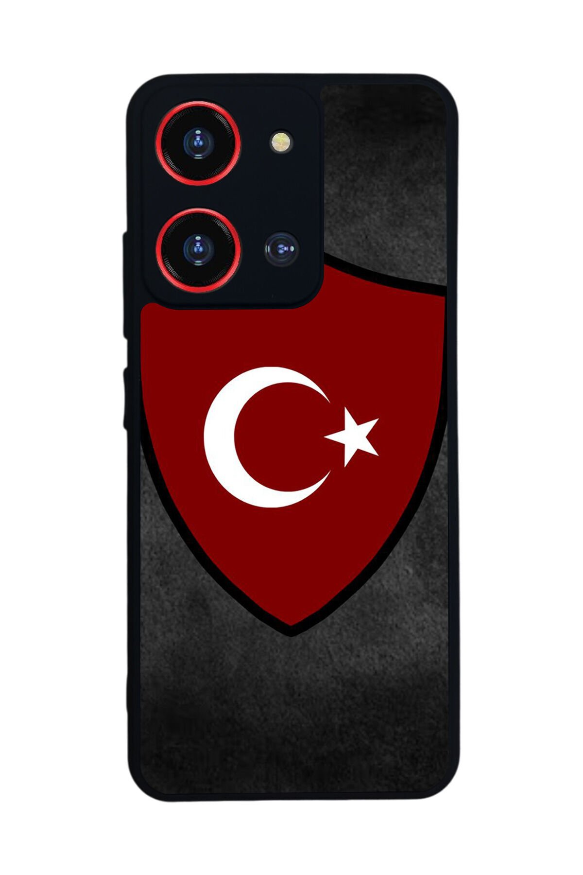 Reeder S19 Max Pro S ZOOM Uyumlu TurkBayragi Tasarımlı Glossy Premium Kılıf