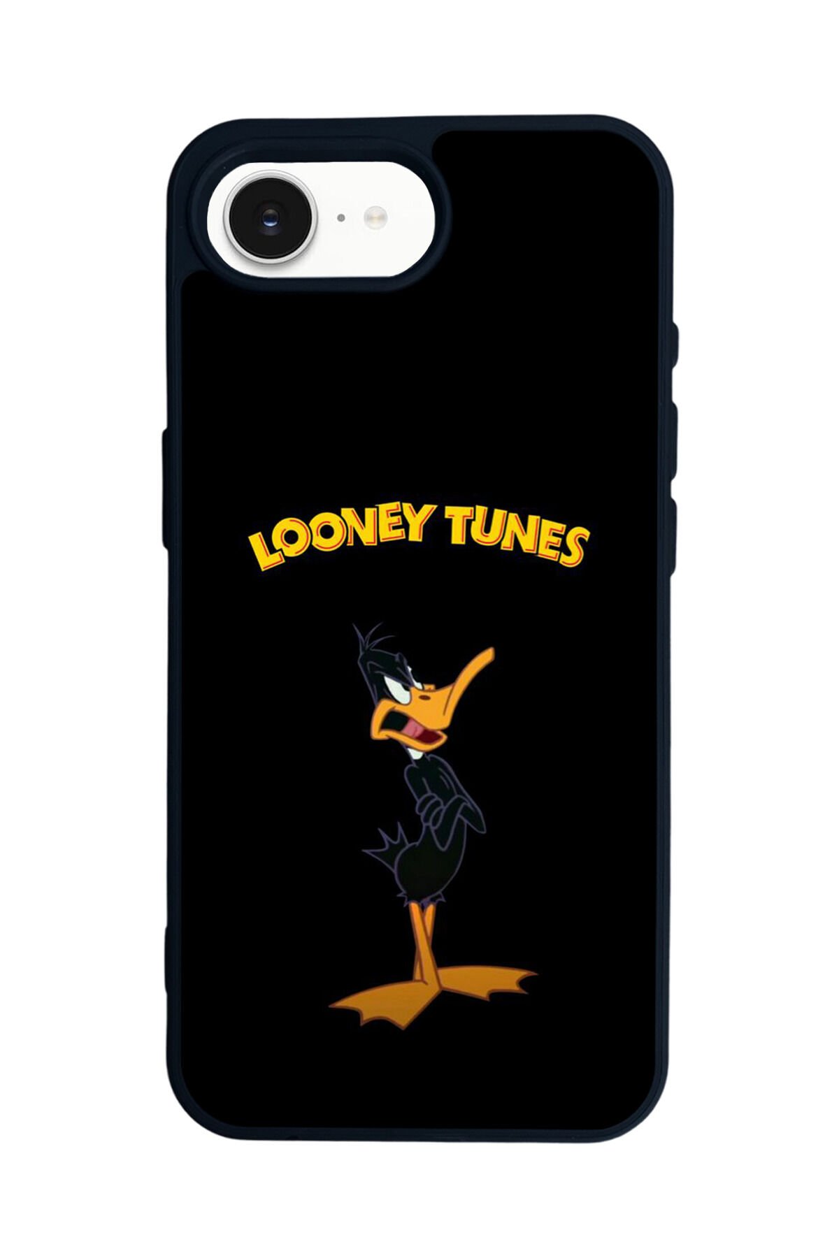 iPhone 16E Uyumlu Daffy duck Tasarımlı Glossy Premium Kılıf