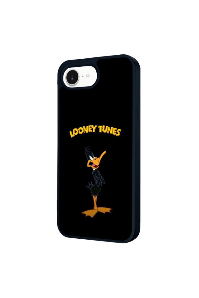 iPhone 16E Uyumlu Daffy duck Tasarımlı Glossy Premium Kılıf