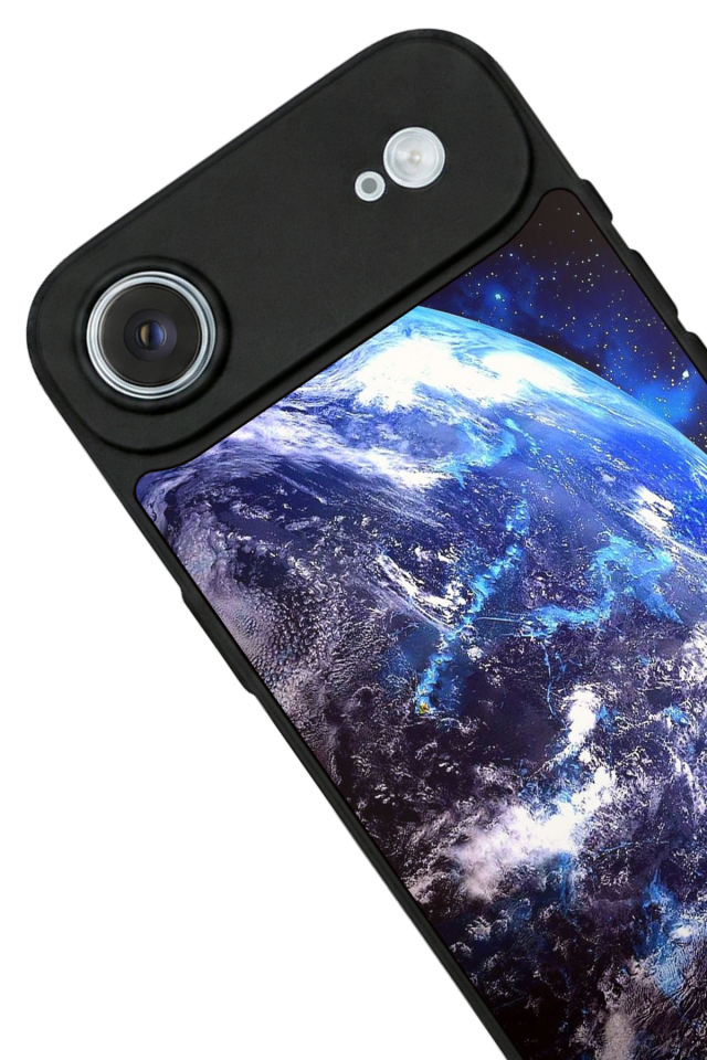 iPhone 17 Air Uyumlu Ay Tasarımlı Glossy Premium Kılıf