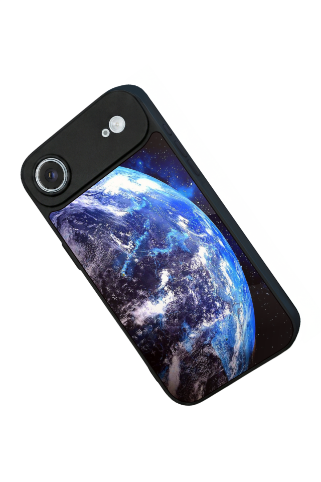 iPhone 17 Air Uyumlu Ay Tasarımlı Glossy Premium Kılıf