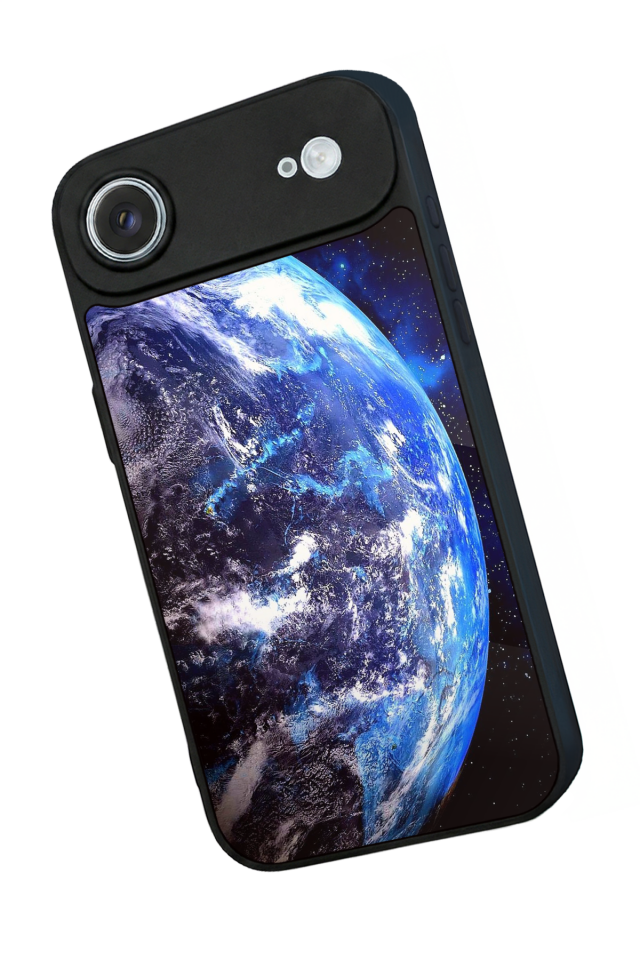 iPhone 17 Air Uyumlu Ay Tasarımlı Glossy Premium Kılıf