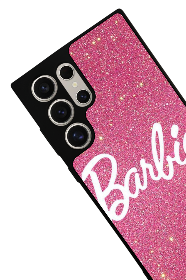 Samsung Galaxy S22 Ultra Uyumlu Barbie Tasarımlı Glossy Premium Kılıf