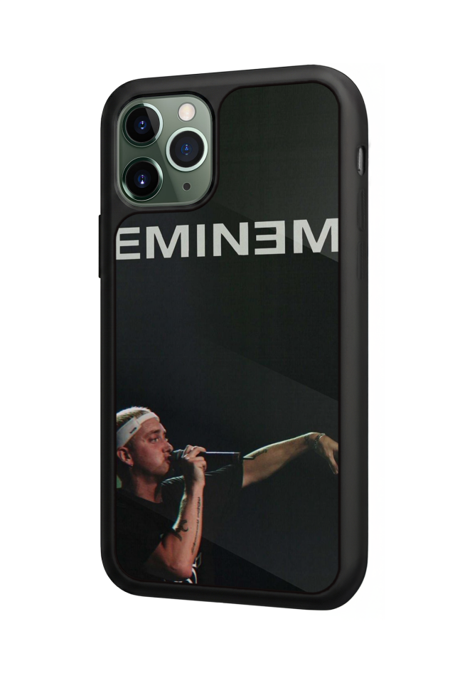 iPhone 11 Pro Max Uyumlu Eminem Tasarımlı Glossy Premium Kılıf