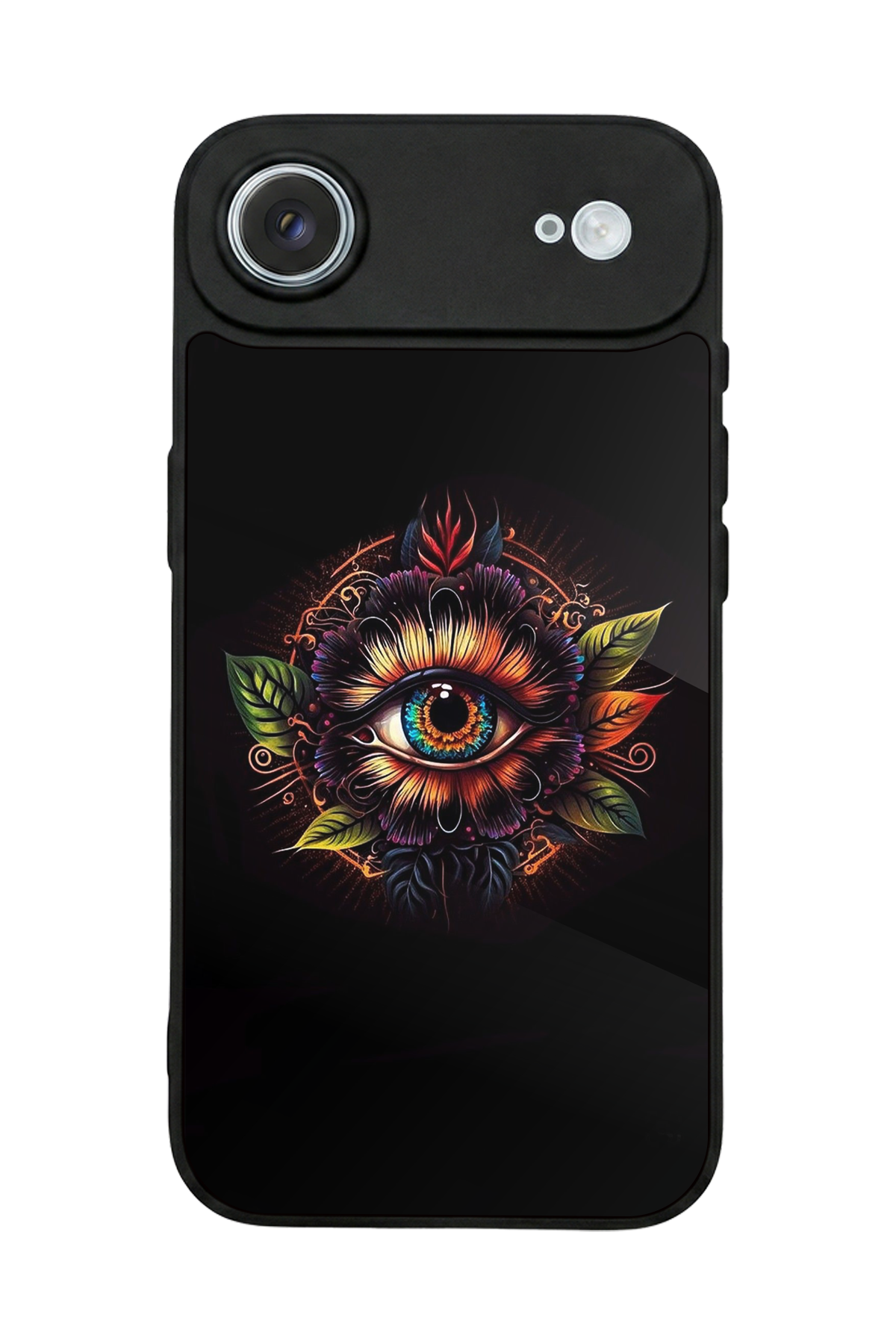 iPhone 17 Air Uyumlu Göz Tasarımlı Glossy Premium Kılıf