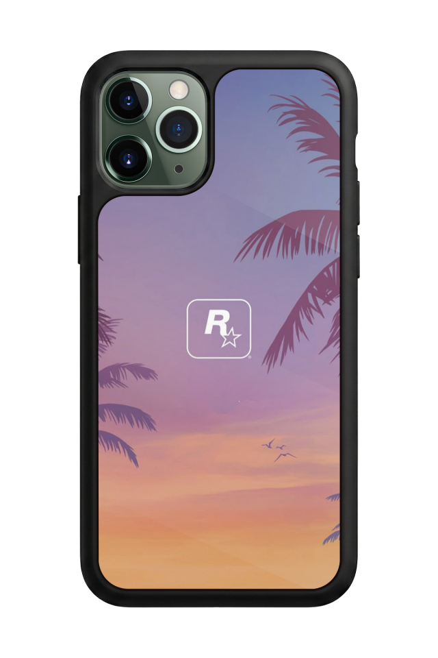 iPhone 11 Pro Uyumlu GTA Tasarımlı Glossy Premium Kılıf