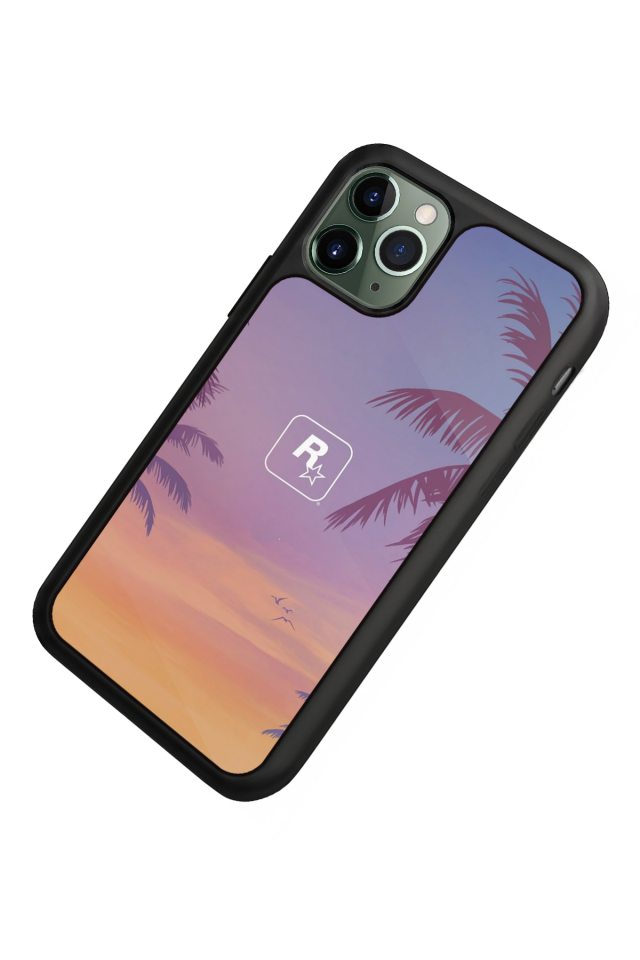 iPhone 11 Pro Uyumlu GTA Tasarımlı Glossy Premium Kılıf