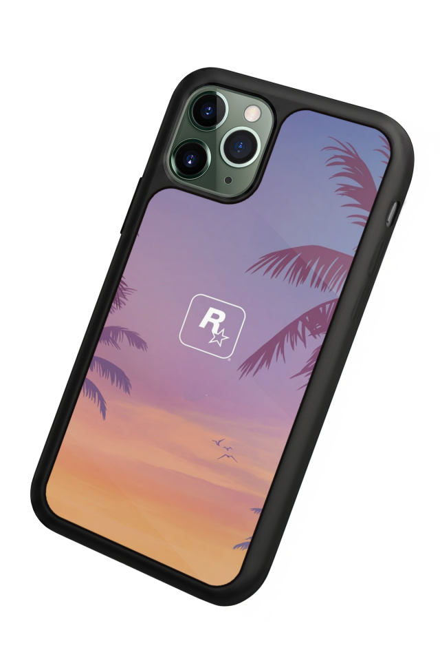 iPhone 11 Pro Uyumlu GTA Tasarımlı Glossy Premium Kılıf
