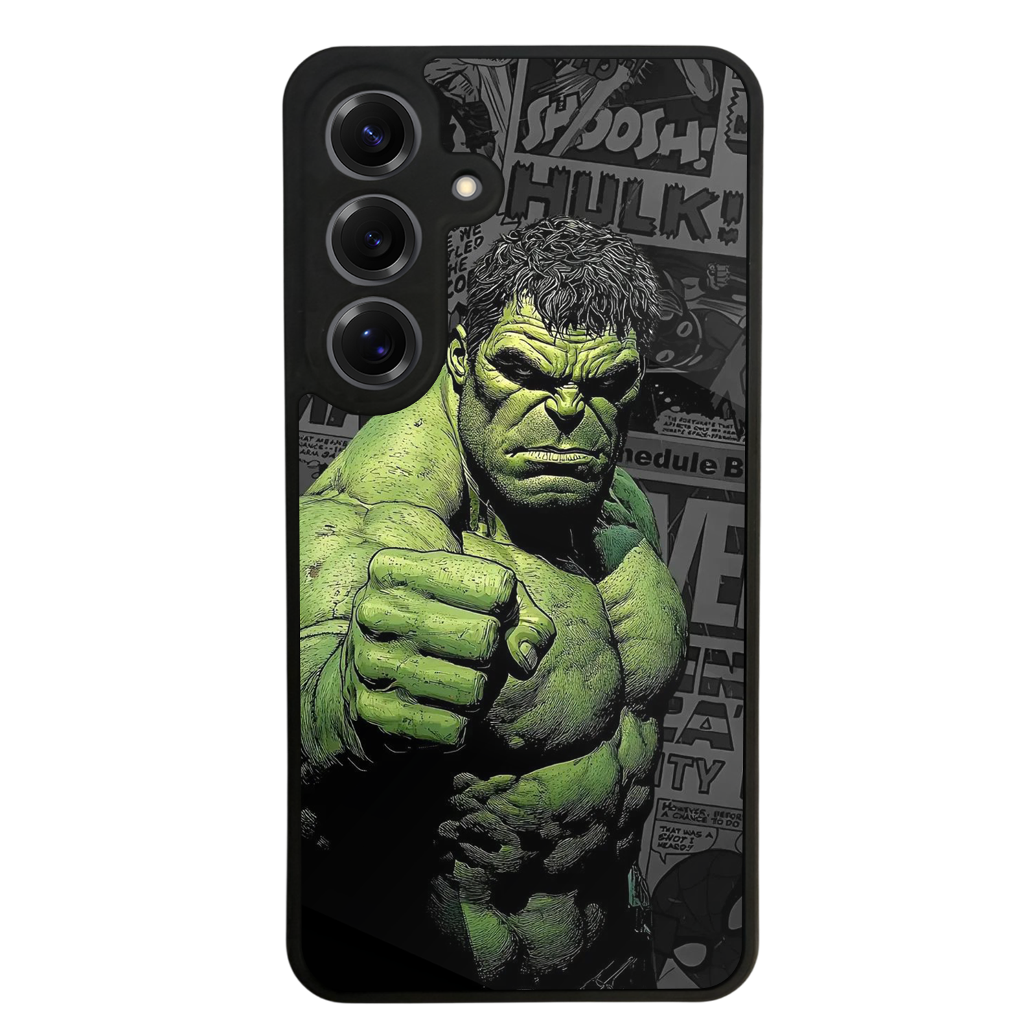 Samsung Galaxy S25 Uyumlu Hulk Tasarımlı Glossy Premium Kılıf
