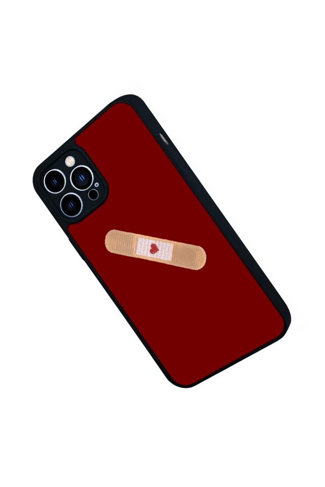 iPhone 13 Pro Max Uyumlu Kalp Love Tasarımlı Glossy Premium Kılıf