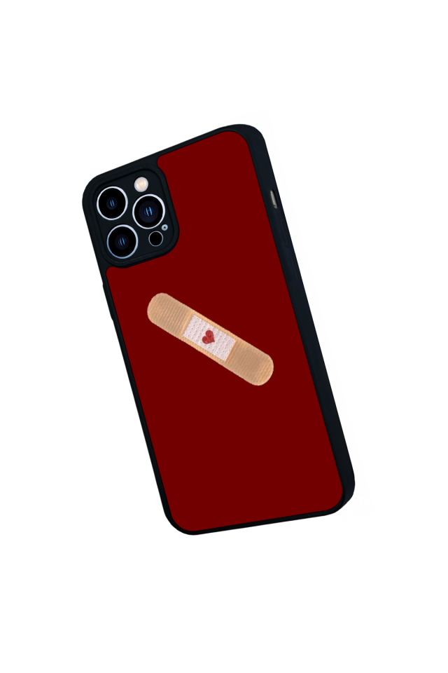 iPhone 13 Pro Max Uyumlu Kalp Love Tasarımlı Glossy Premium Kılıf