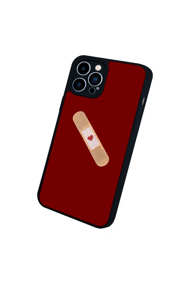 iPhone 13 Pro Max Uyumlu Kalp Love Tasarımlı Glossy Premium Kılıf