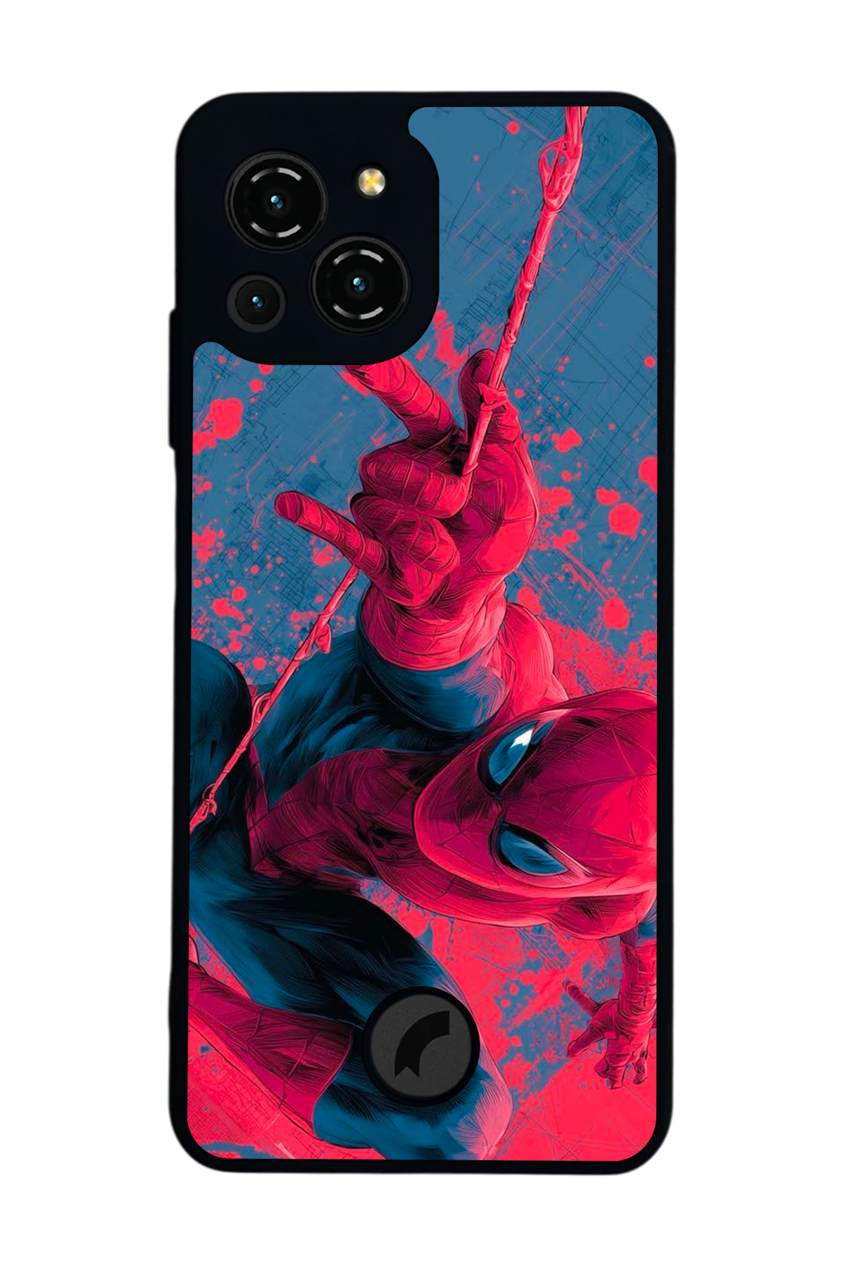 Reeder S23 Pro Max Uyumlu Spider Man ( Örümcek Adam ) Tasarımlı Glossy Premium Kılıf